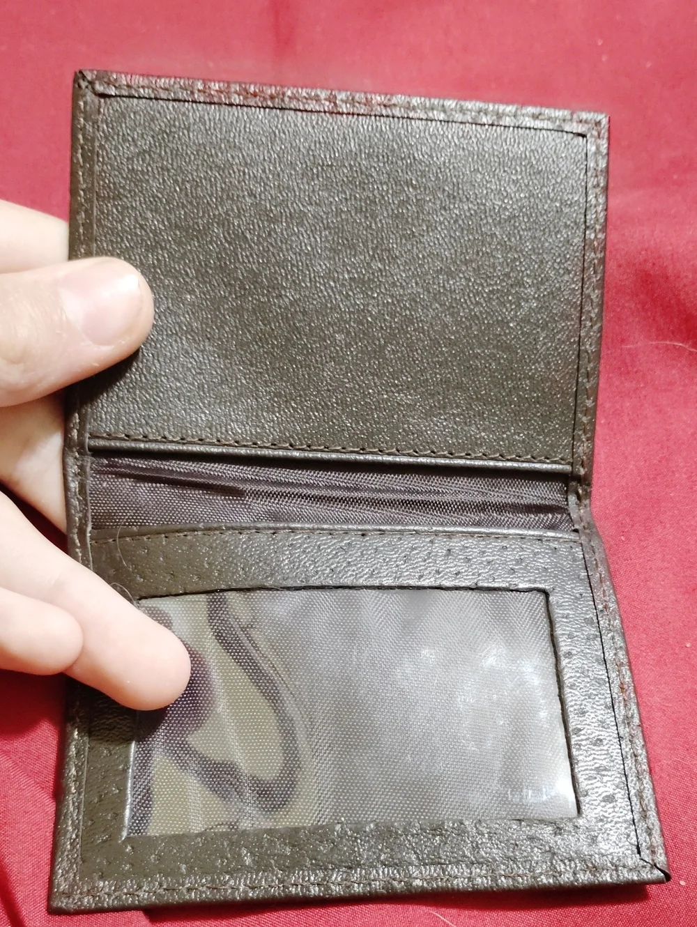 Classic Brown Leather Card Holder